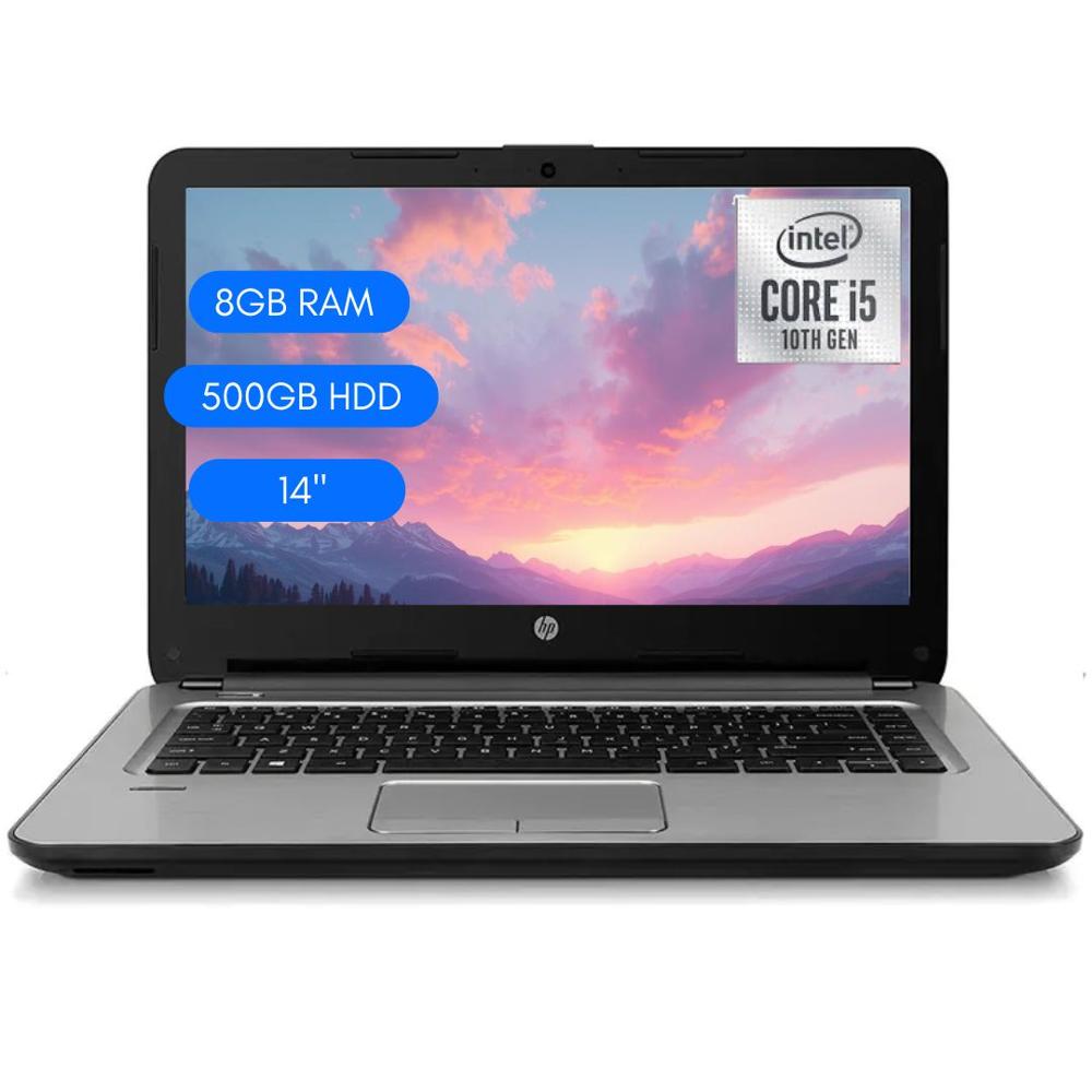 LAPTOP REACONDICIONADA HP 348 G7 CORE I5 10MA 8GB DDR4 500 HDD PANTALLA 14