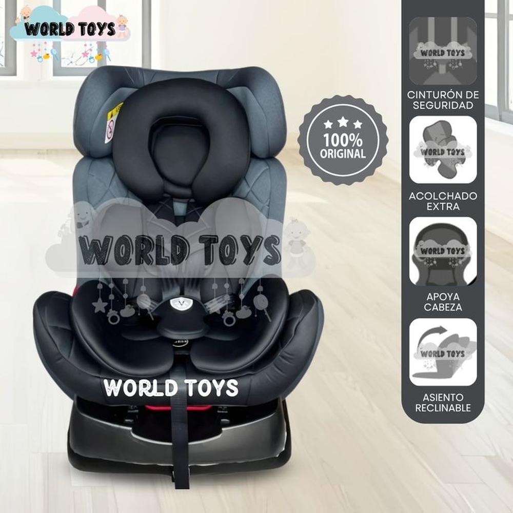 Silla de Auto para Bebé VENECIA de Lujo Black