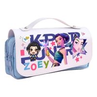 CARTUCHERA K-POP DOBLE CIERRE - ZOEY CELESTE