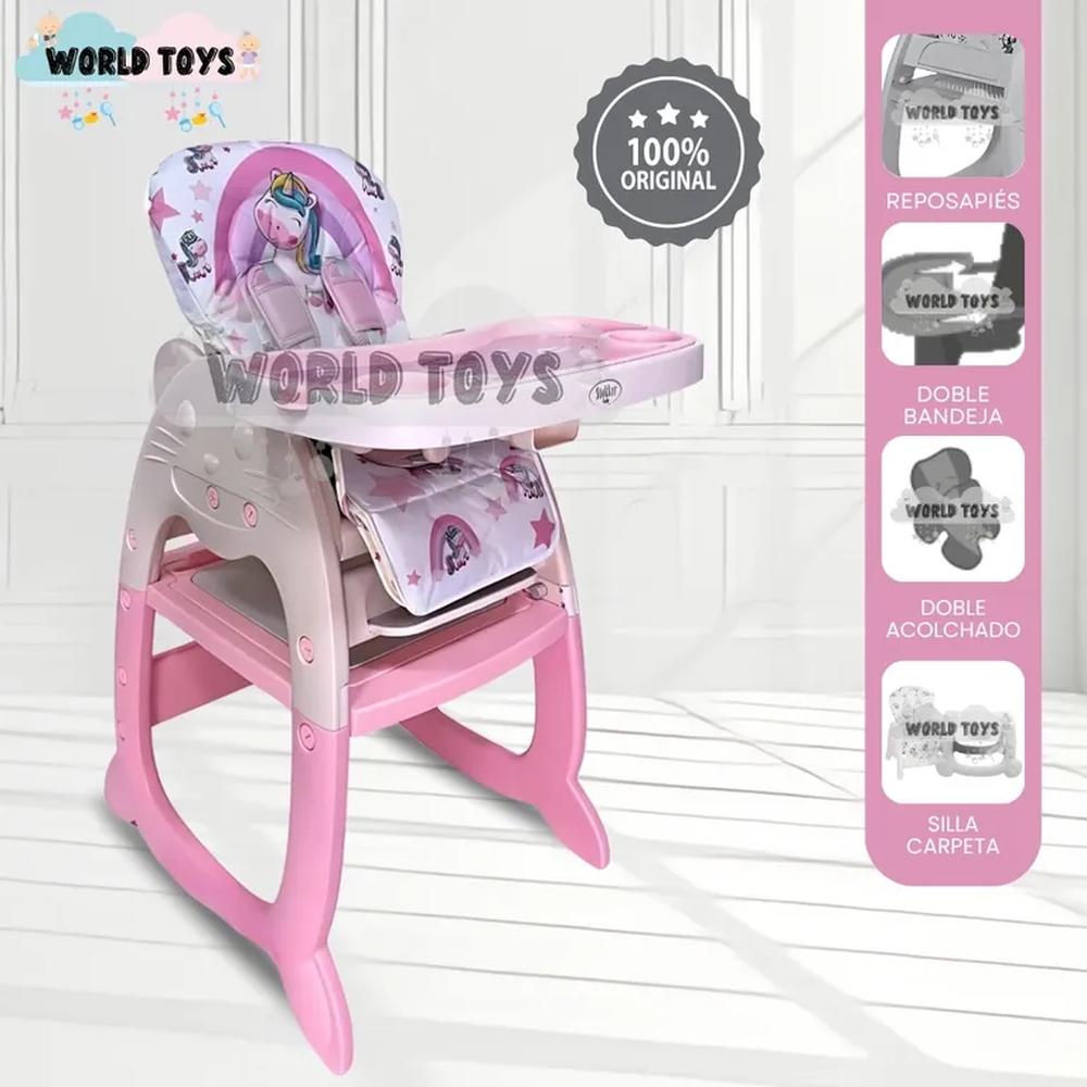 Silla de Comer Edición Limitada GATTITO II Pink