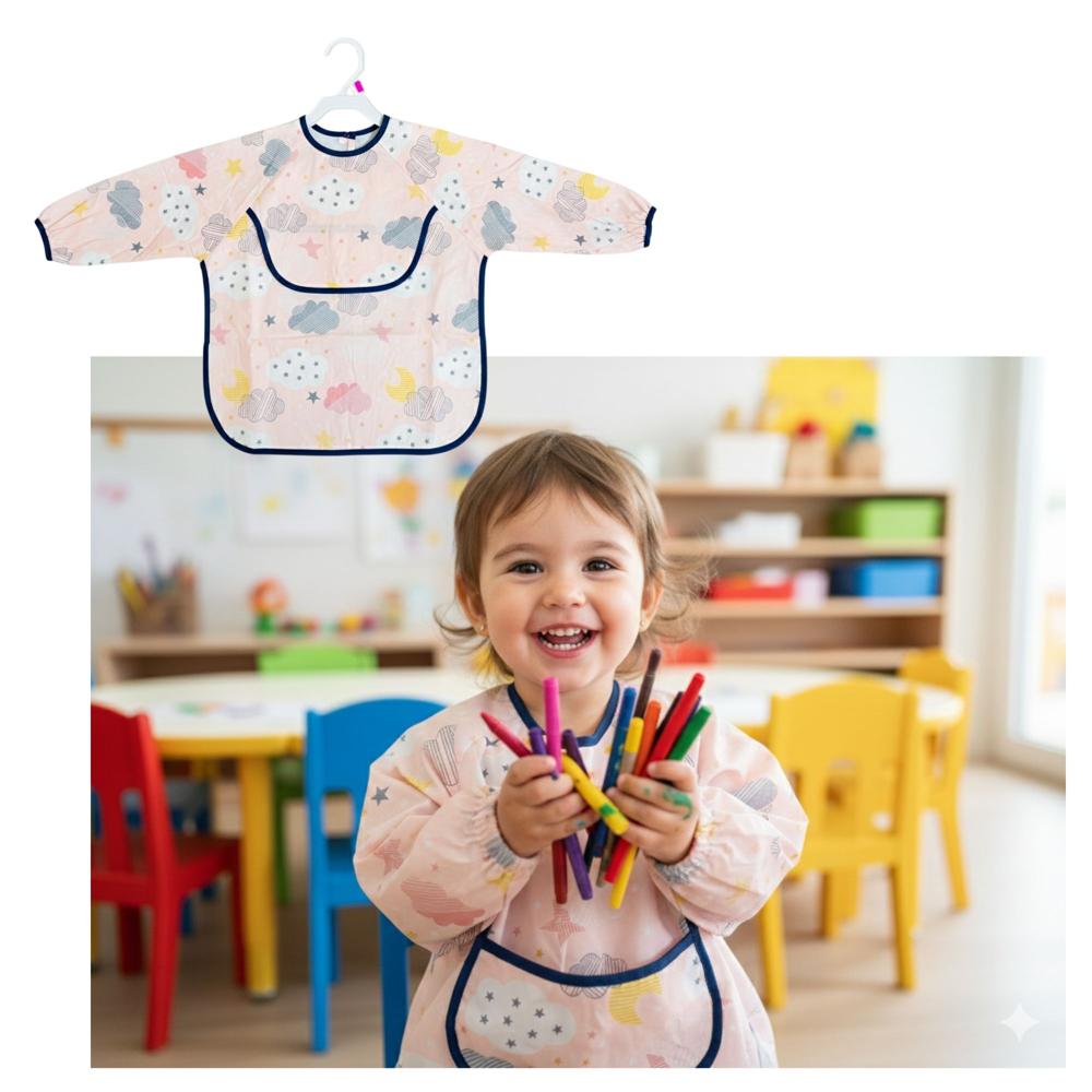 Babero Impermeable RosaSkay 24 a 36 meses