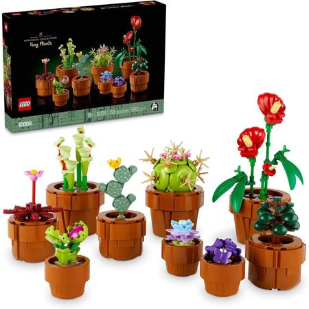 LEGO BOTANICALS PEQUEÑAS PLANTAS ARTIFICIALES PARA DECORACIÓN DE INTERIORES