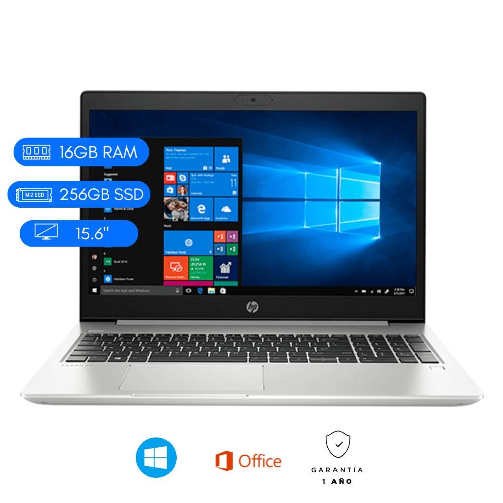 LAPTOP REACONDICIONADA HP 450 G7 CORE I7 10MA 16GB DDR4 256 M.2 PANTALLA 15.6