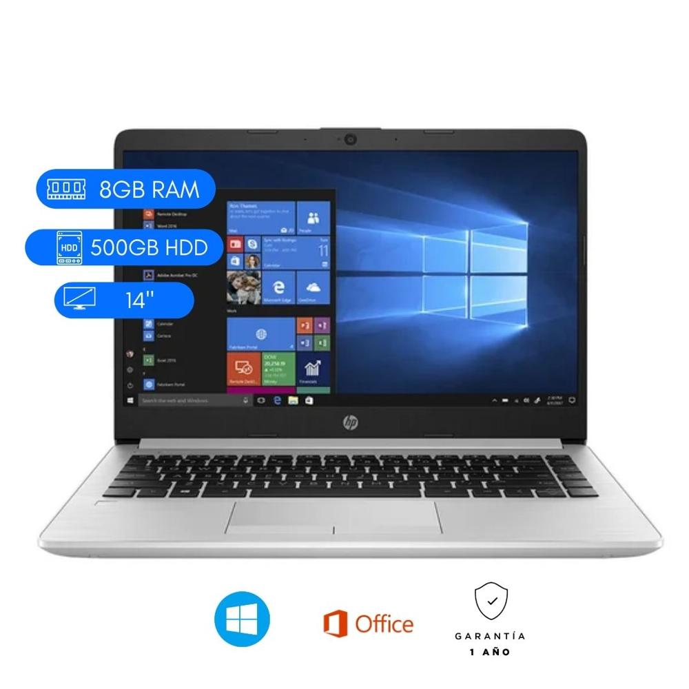 LAPTOP REACONDICIONADA HP 348 G7 CORE I7 10MA 8GB DDR4 500 HDD PANTALLA 14