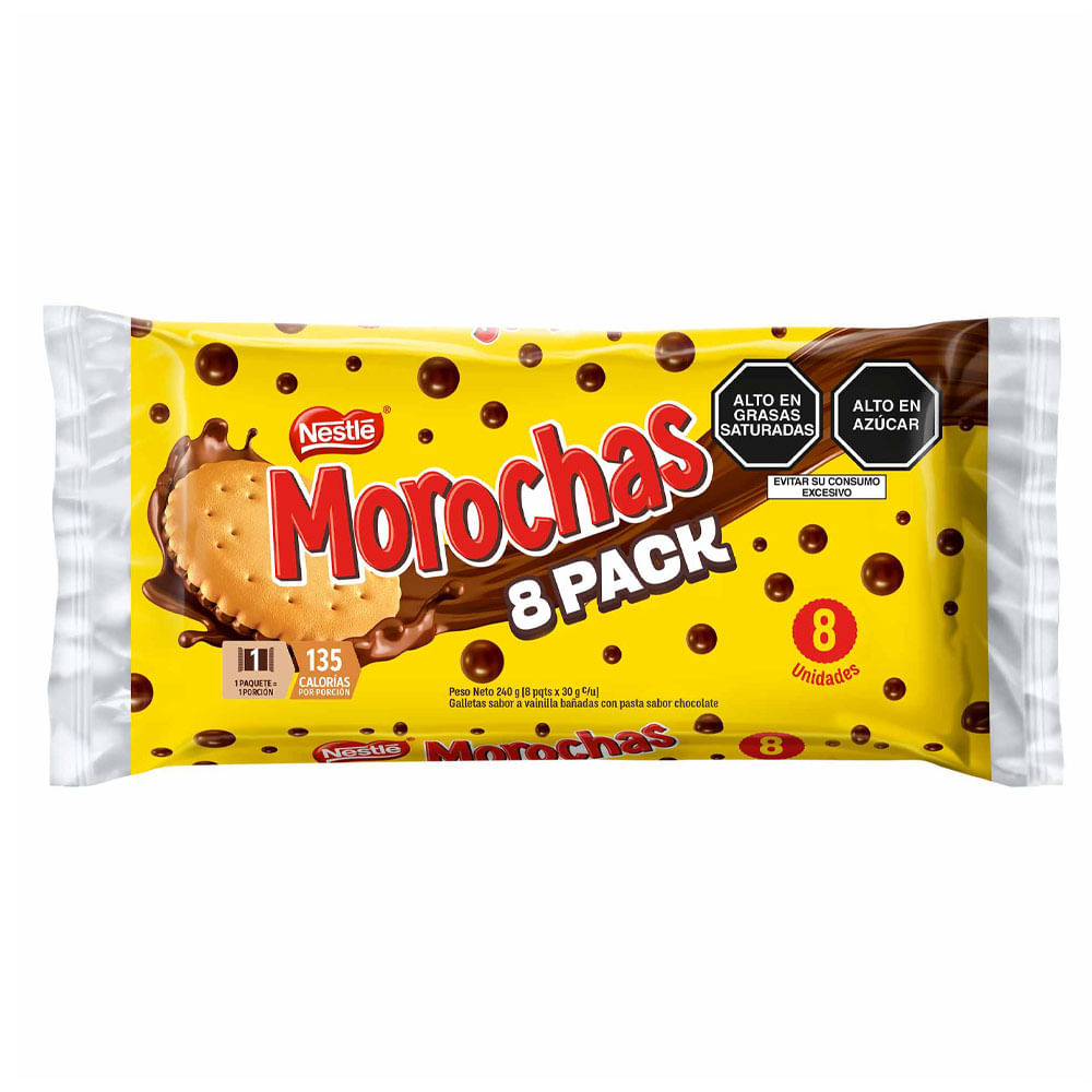 Galletas MOROCHA Paquete 8un