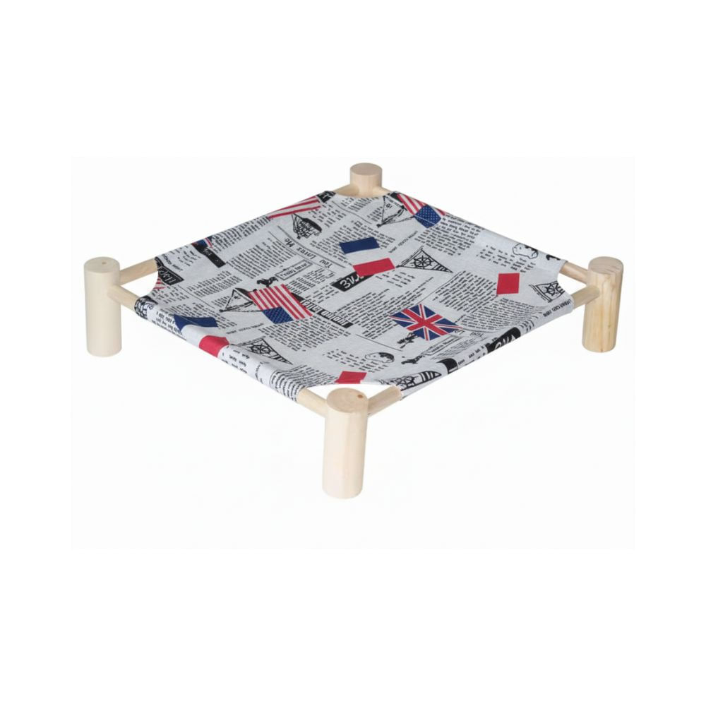 Cama Hamaca Elevada de BAMBÚ para Mascotas DISEÑO 5