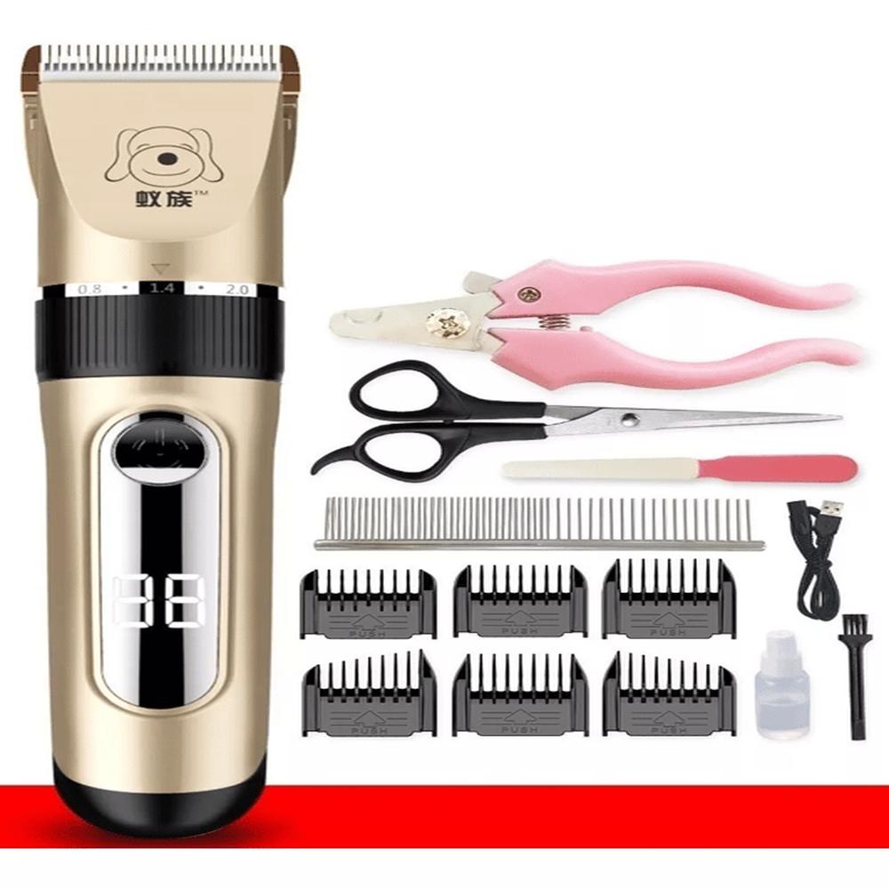 Cortador De Pelo Led para Mascota Incluye Accesorios