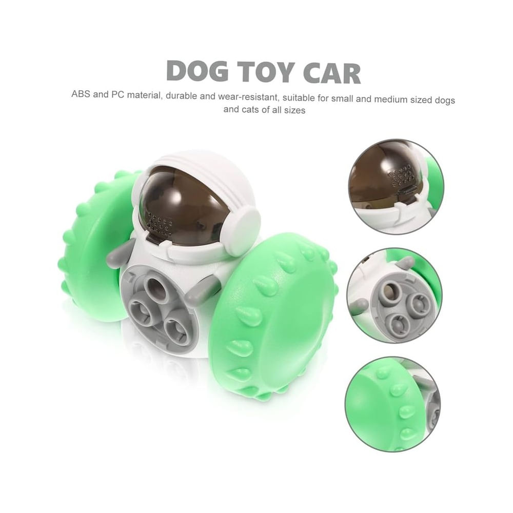 Dispensador Robot Balancín De Alimento Para Perros Y Gatos