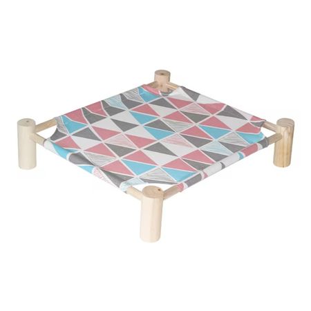 Cama Hamaca Elevada de BAMBÚ para Mascotas DISEÑO 1