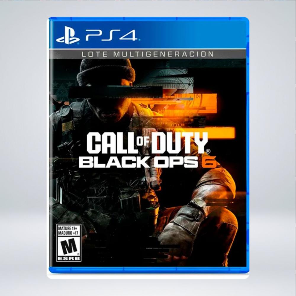 VIDEOJUEGO CALL OF DUTY BLACK OPS 6 ps4