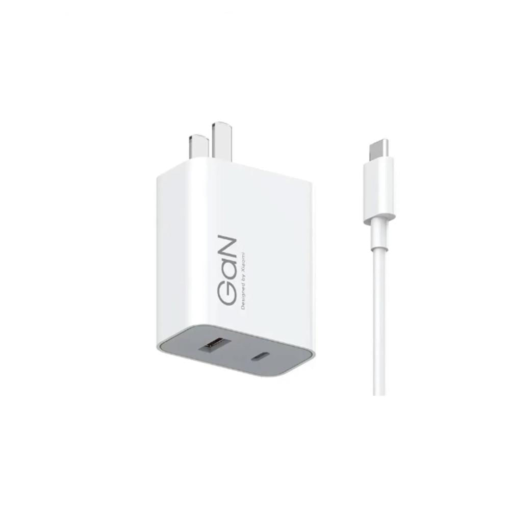 Cargador Xiaomi GaN 120W Blanco MDY-14-ED