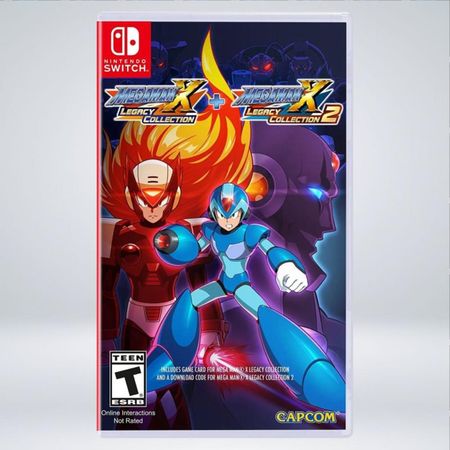 VIDEOJUEGO MEGAMAN X LEGACY COLLECTION 1 Y 2  NINTENDO SWITCH
