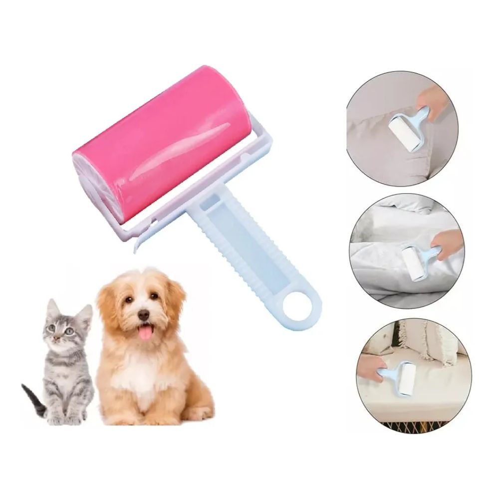 Cepillo QUITAPELUSA Portatil para Mascotas