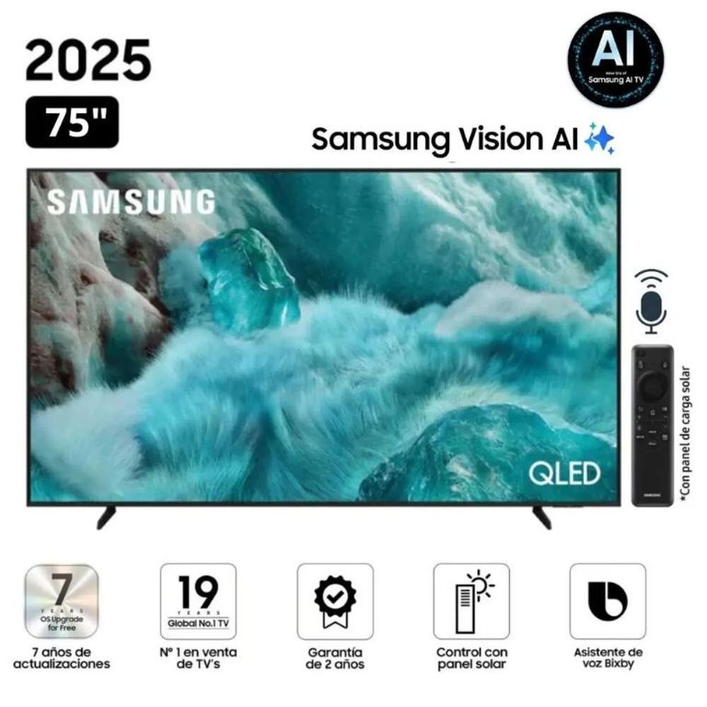 Televisor Samsung 75'' QLED UHD 4K QN75Q7FAAGXPE 2025