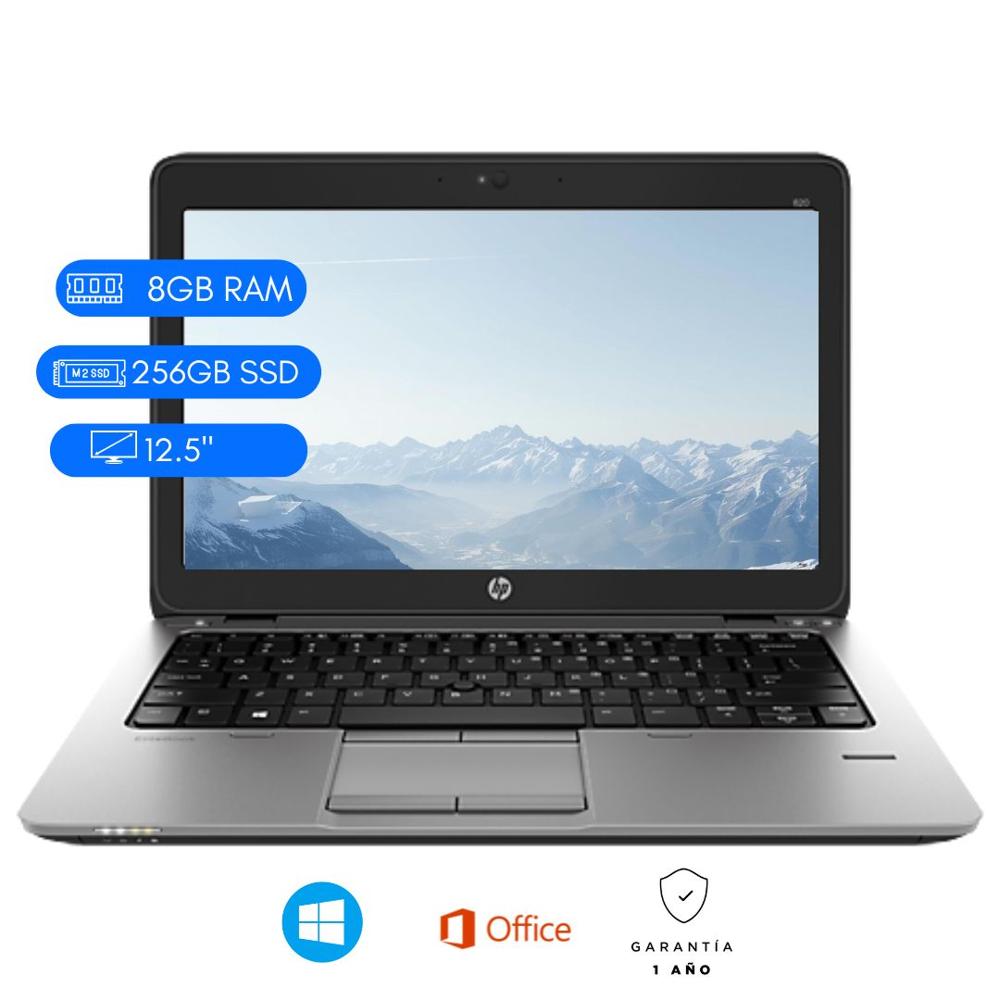 LAPTOP REACONDICIONADA HP 820 G4 CORE I7 7MA 8GB DDR4 256 M.2 PANTALLA 12.5