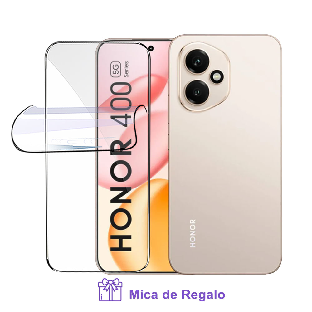 Honor 400 5G 12Gb Ram Desert Gold 512Gb Rom con Mica Hidrogel Registrado