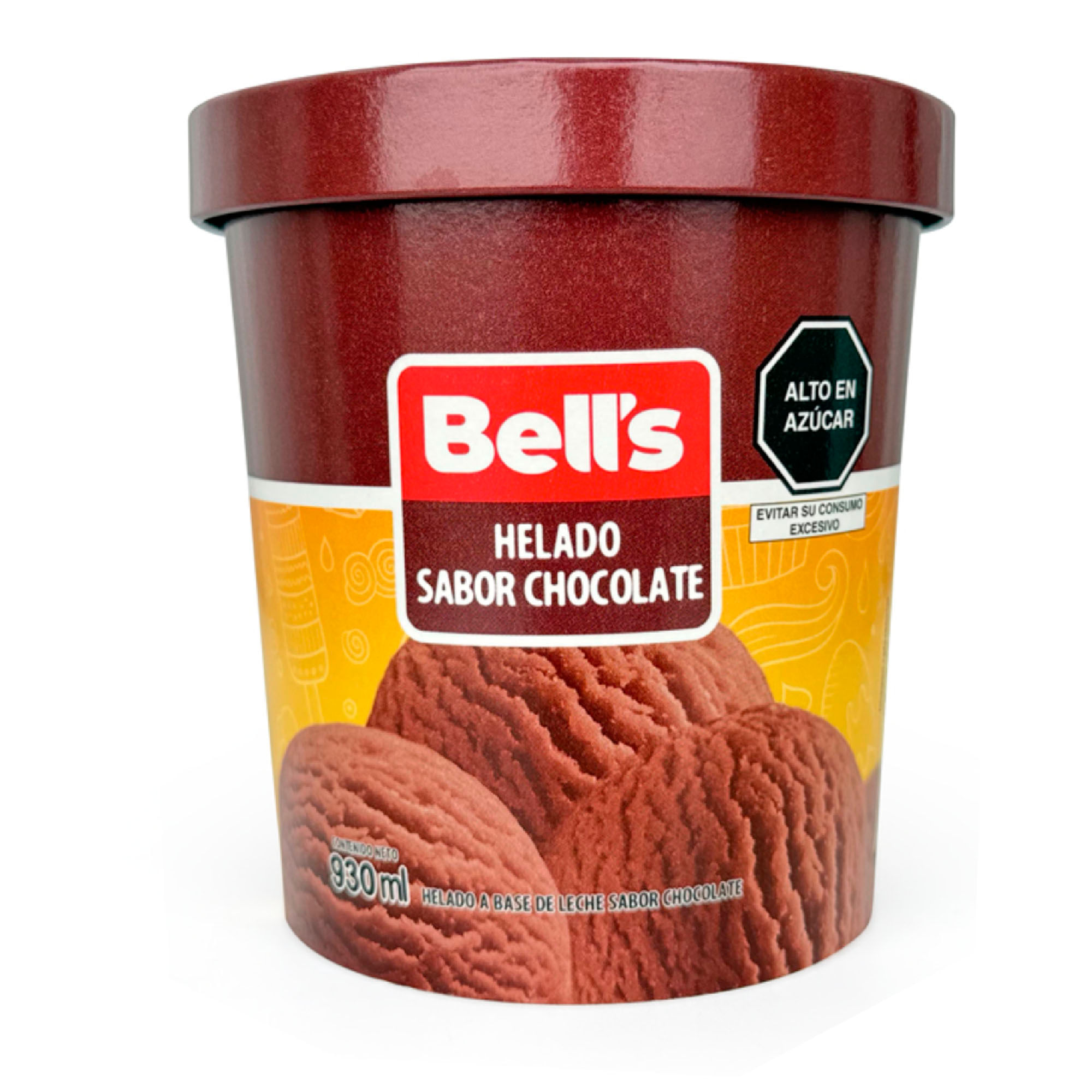 Helado Chocolate BELL'S Pote 930ml