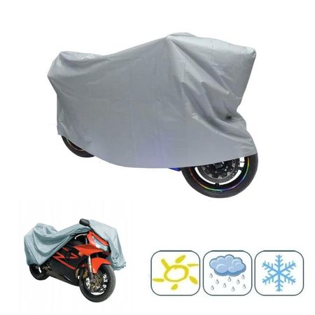 Forro Funda Cobertor de Moto Impermeable Protector 120x210cm