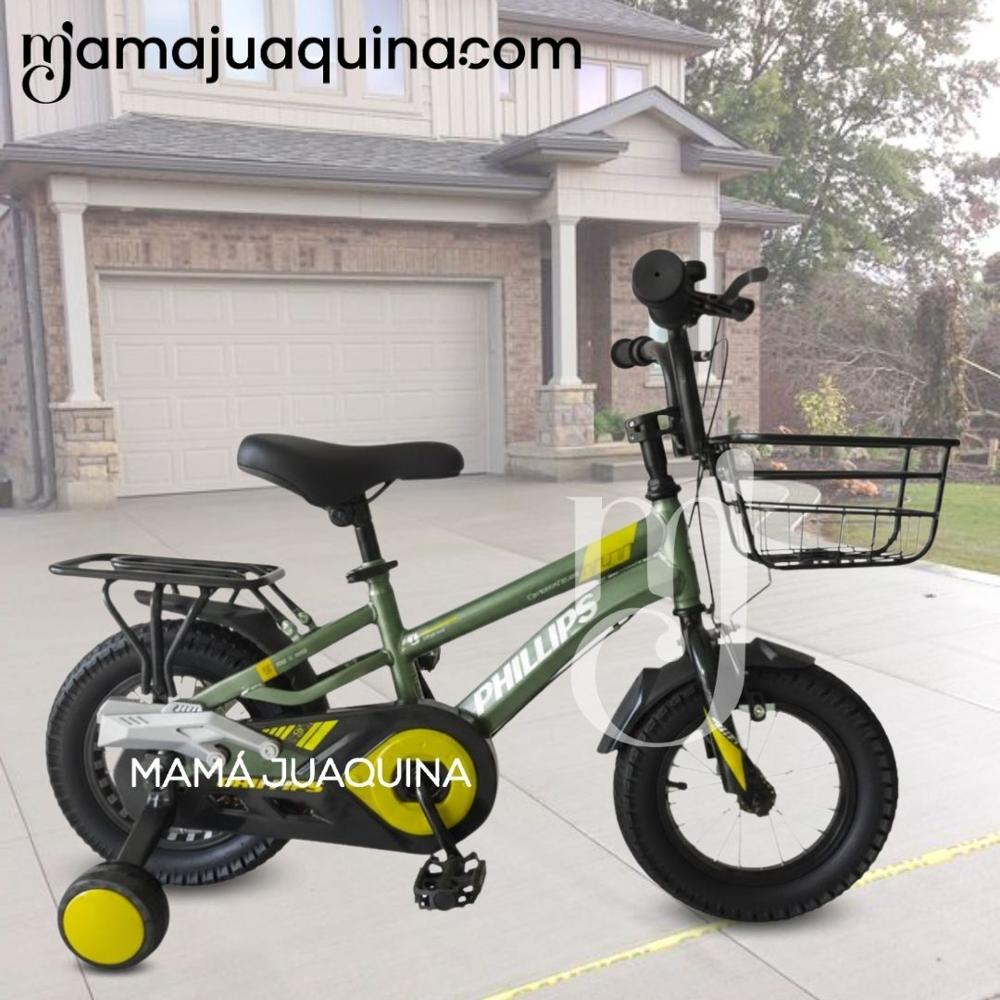 Bicicleta Deportiva Aro 12 PHINES II para Niños Green