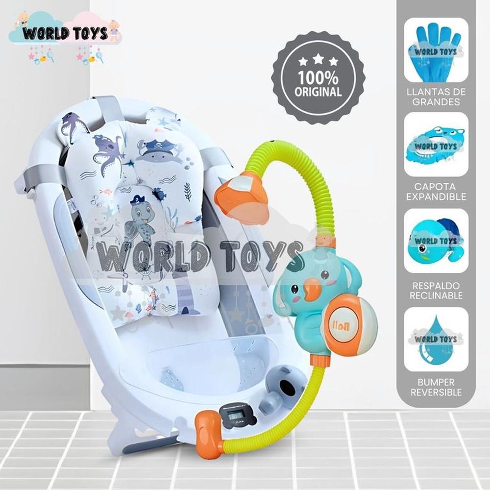 Bañera Plegable MEMO Gray