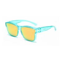 Lentes de Descanso Homeway 3615-C5 Verde Anaranjado Espejo