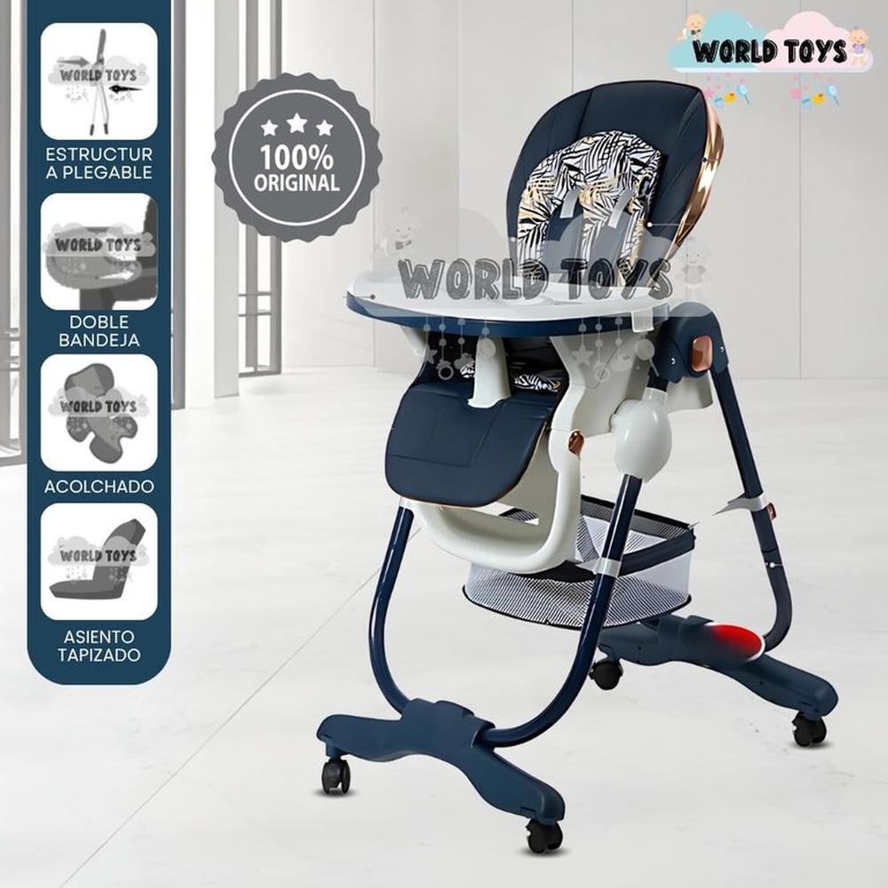 Silla de Comer de Lujo GROOMI Edición Limitada Blue