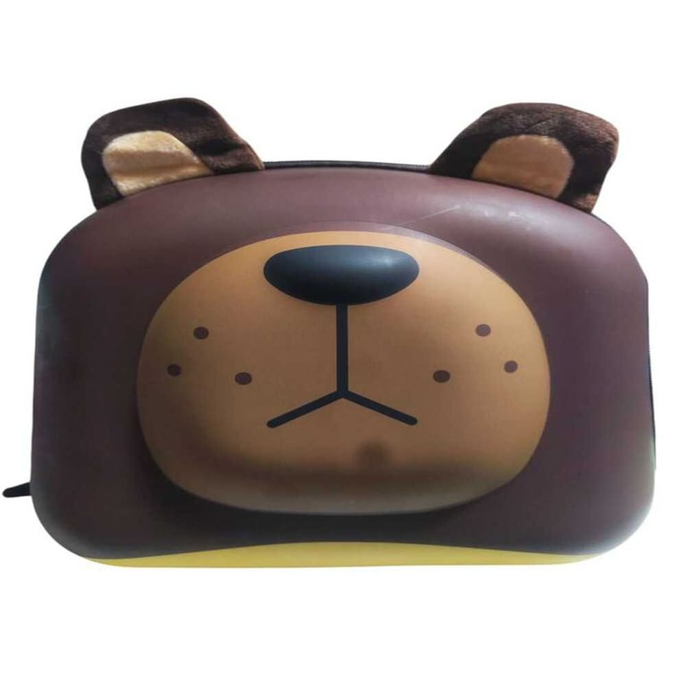 Mochila para niños de oso Marrón Talla única