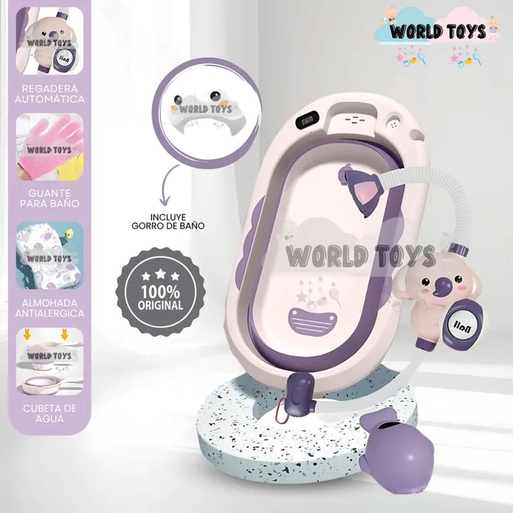 Bañera Plegable Multiuso SPLASH Purple