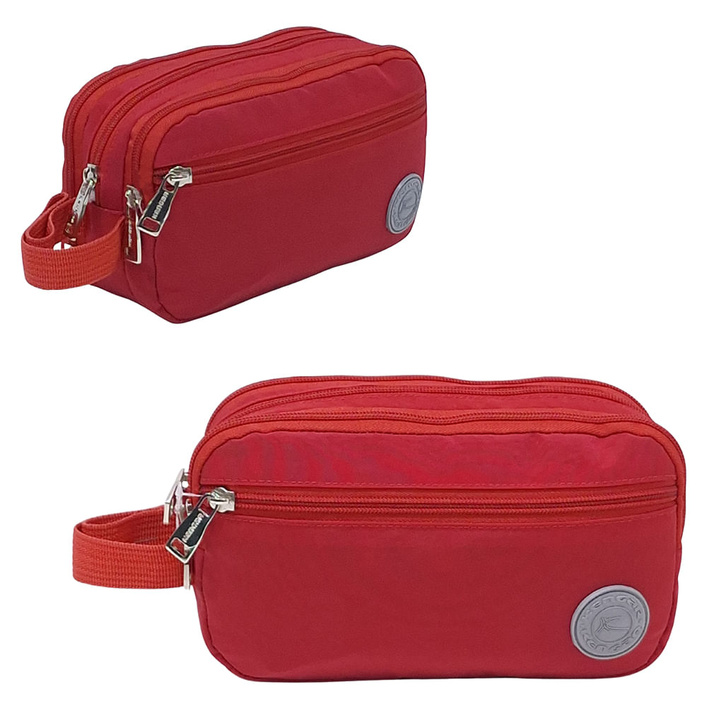 CARTUCHERA ORGANIZADORA KENGAR MODELO STAR - ROJO