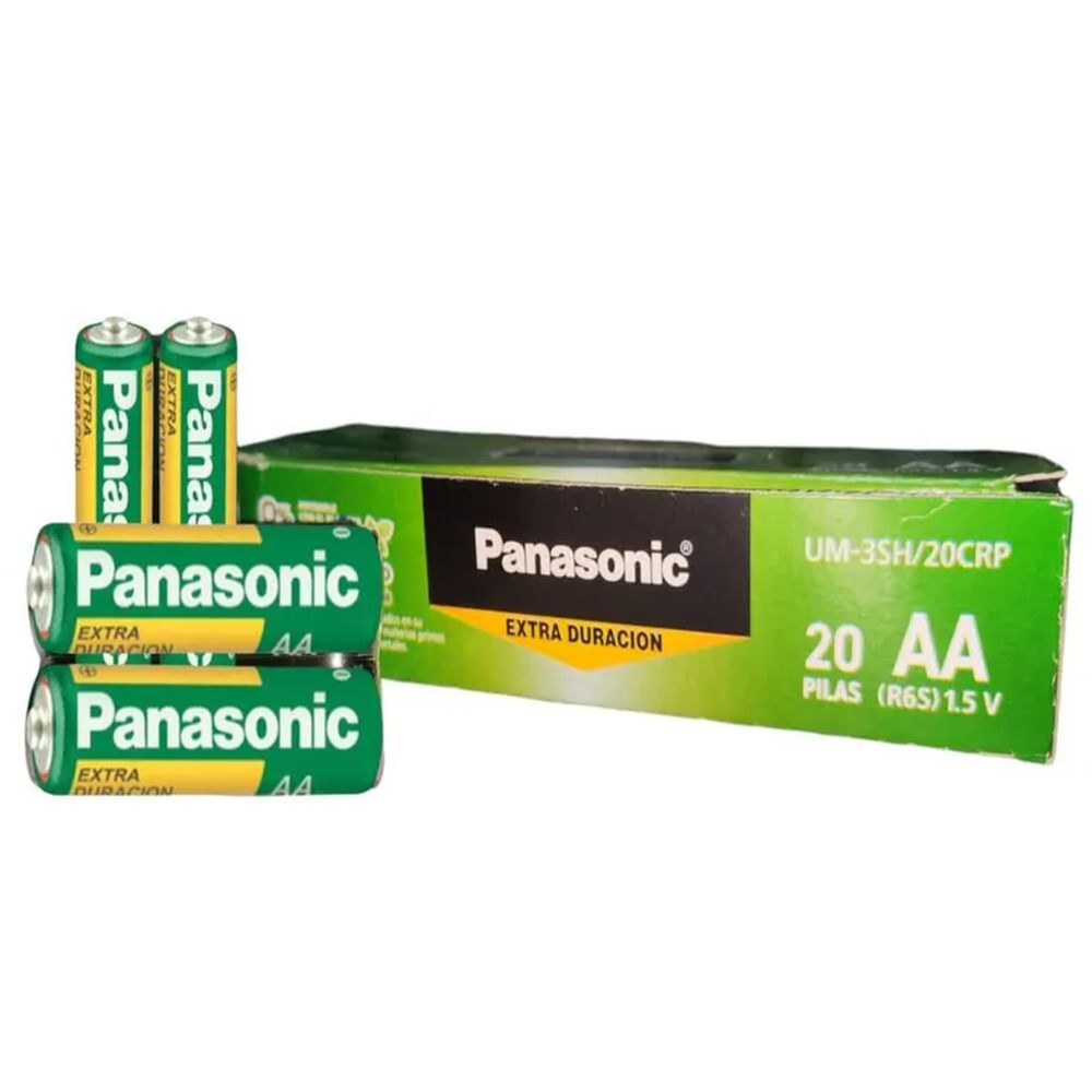 Caja De Pilas Doble AA