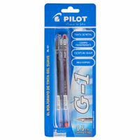 Lapiceros PILOT BL-G1 Azul y Rojo Blíster 2un