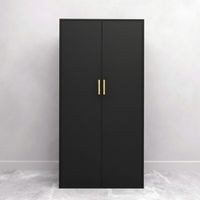 Armario Renato 2 puertas Negro | Masiva Home
