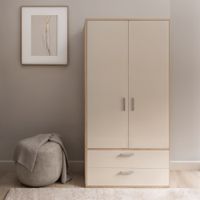 Ropero Persa 2 puertas Beige y Marron | Masiva Home