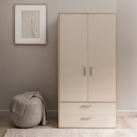 Ropero Persa 2 puertas Beige y Marron | Masiva Home