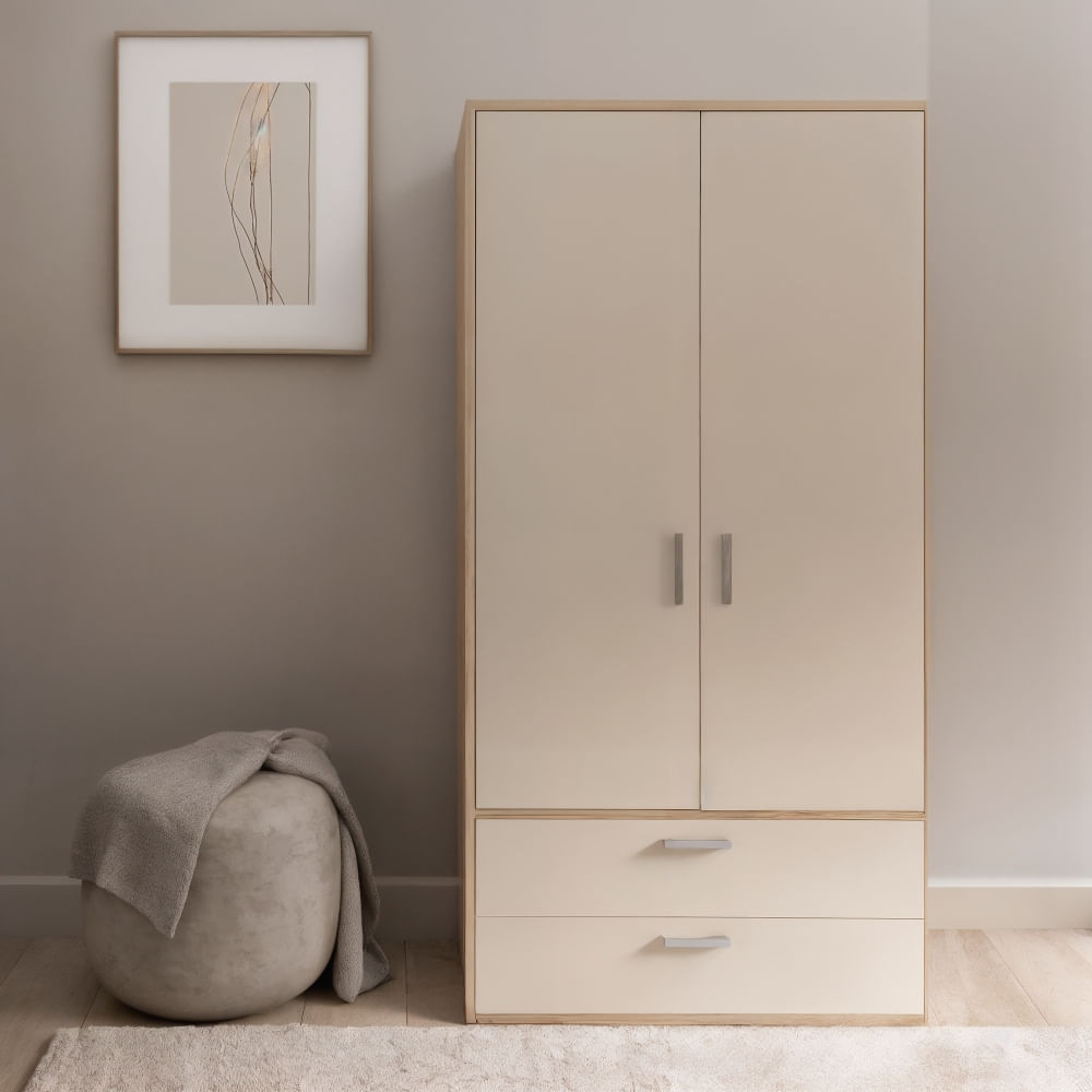 Ropero Persa 2 puertas Beige y Marron | Masiva Home