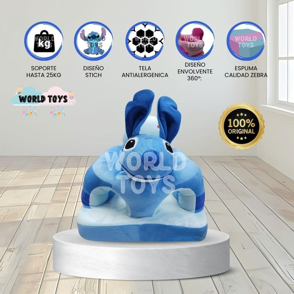 Asiento de Apoyo para Bebés STICH Premium Light Blue