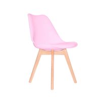 Silla De Comedor Diseño Ema Be Tapizado Rosado Ofideas