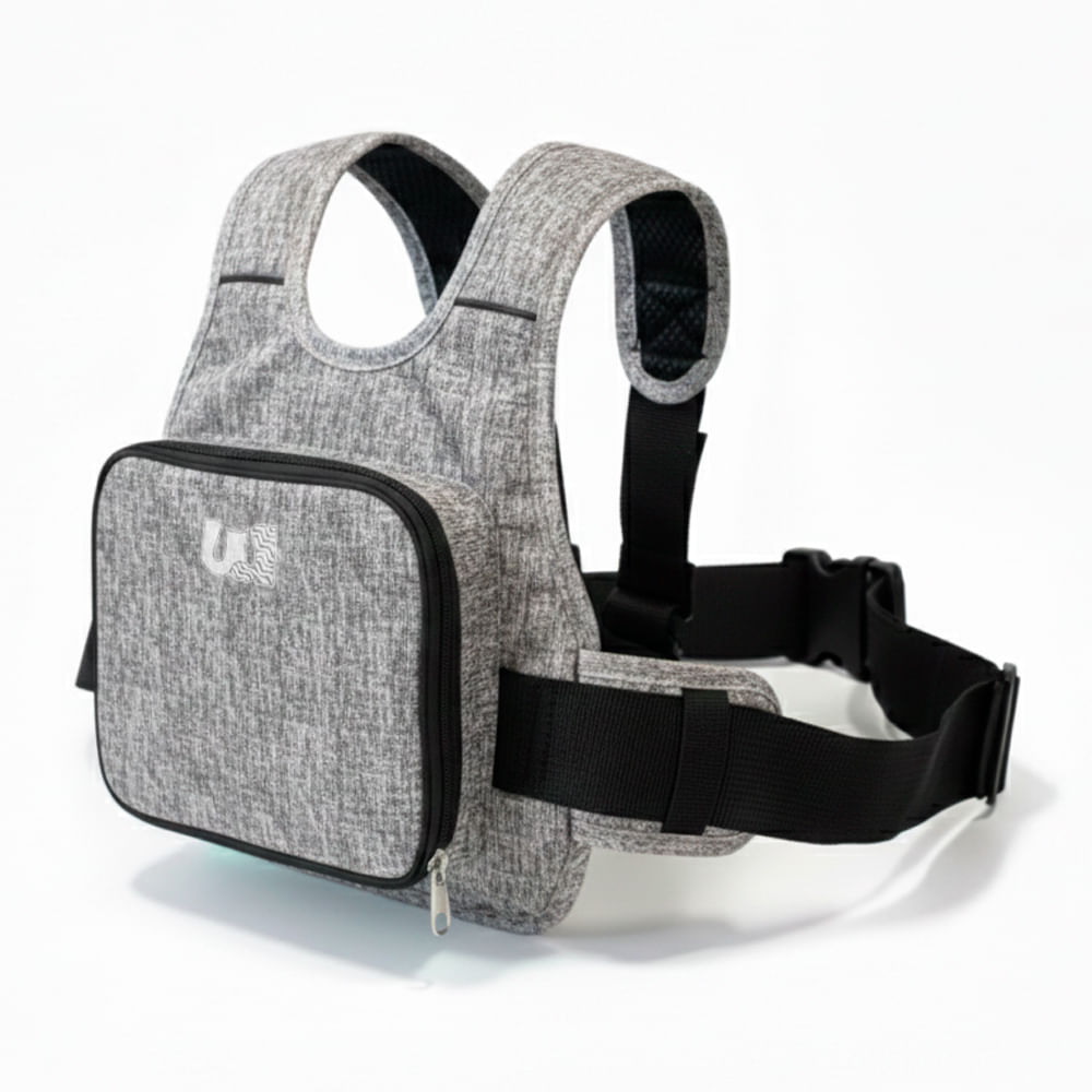 Cinturón de seguridad Futur de Moto para Bebé Gris