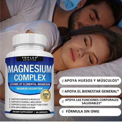 Magnesio Magnesium Complex 8 En 1 X 60 Capsulas Sin Sabor | plazaVea -  plazaVea