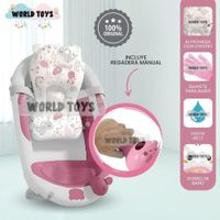 Bañera Plegable con Regadera AQUABU Pink