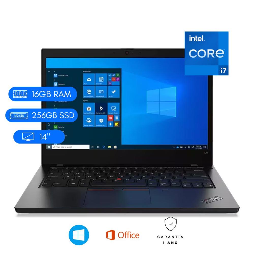 LENOVO THINKPAD L14 SEMINUEVO - CI7 10MA -16GB DDR4 - 256GB