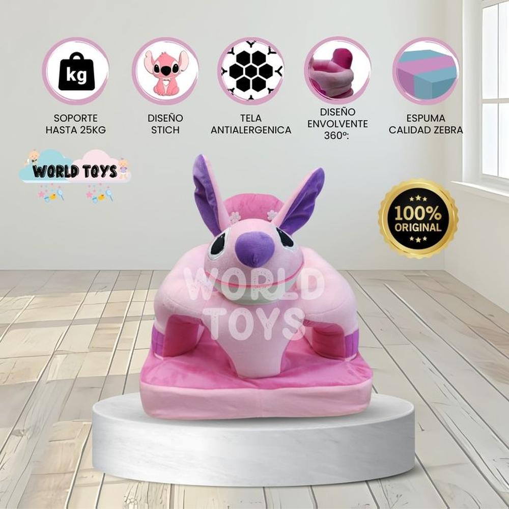 Asiento de Apoyo para Bebés STICH Premium Pink