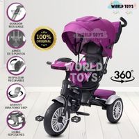 Triciclo Guiador 3 En 1 ZOE Pink
