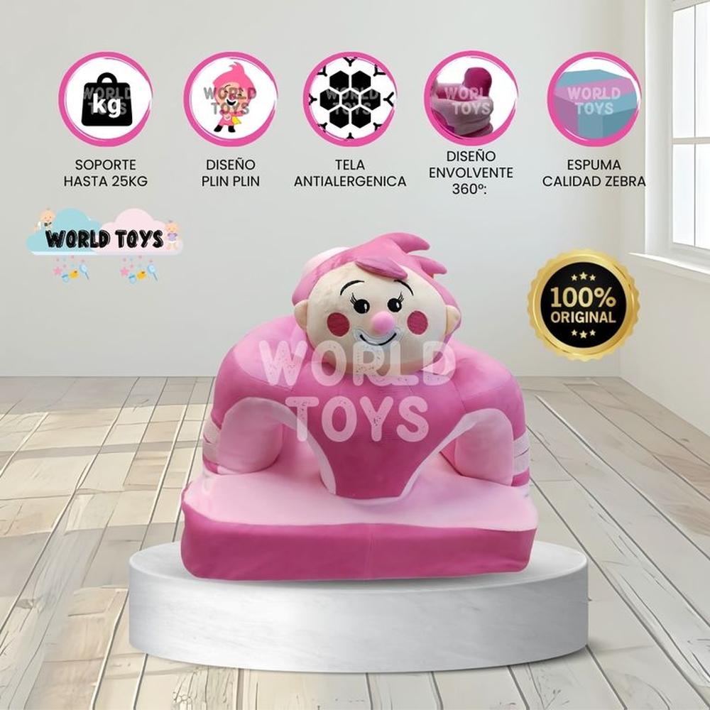 Asiento de Apoyo para Bebés PLIN PLIN Premium Pink