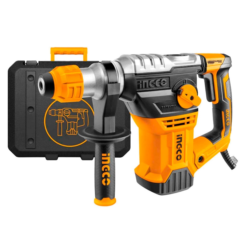 Rotomartillo SDS Plus Ingco RH150068 1500W 5.5J 5Kg Maleta