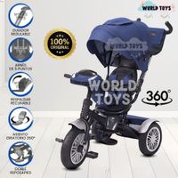 Triciclo Guiador 3 En 1 ZOE Blue