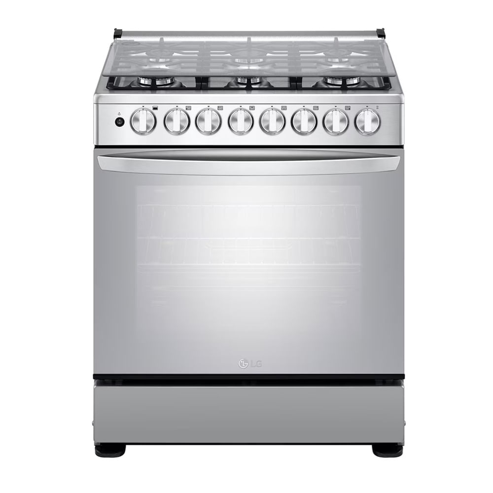 Cocina LG LRGZ5255S 6 Hornillas Gran Capacidad Acero Inoxidable