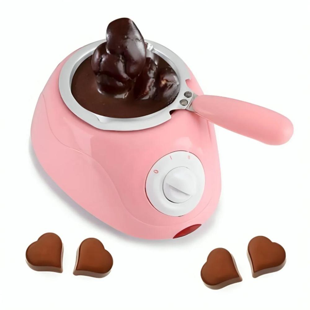 Chocolatera Eléctrica Máquina Fondue - Rosado