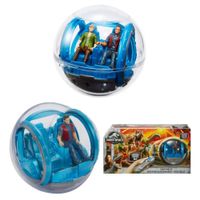 Jurassic World Legacy Giroesfera Mattel a control remoto con figuras