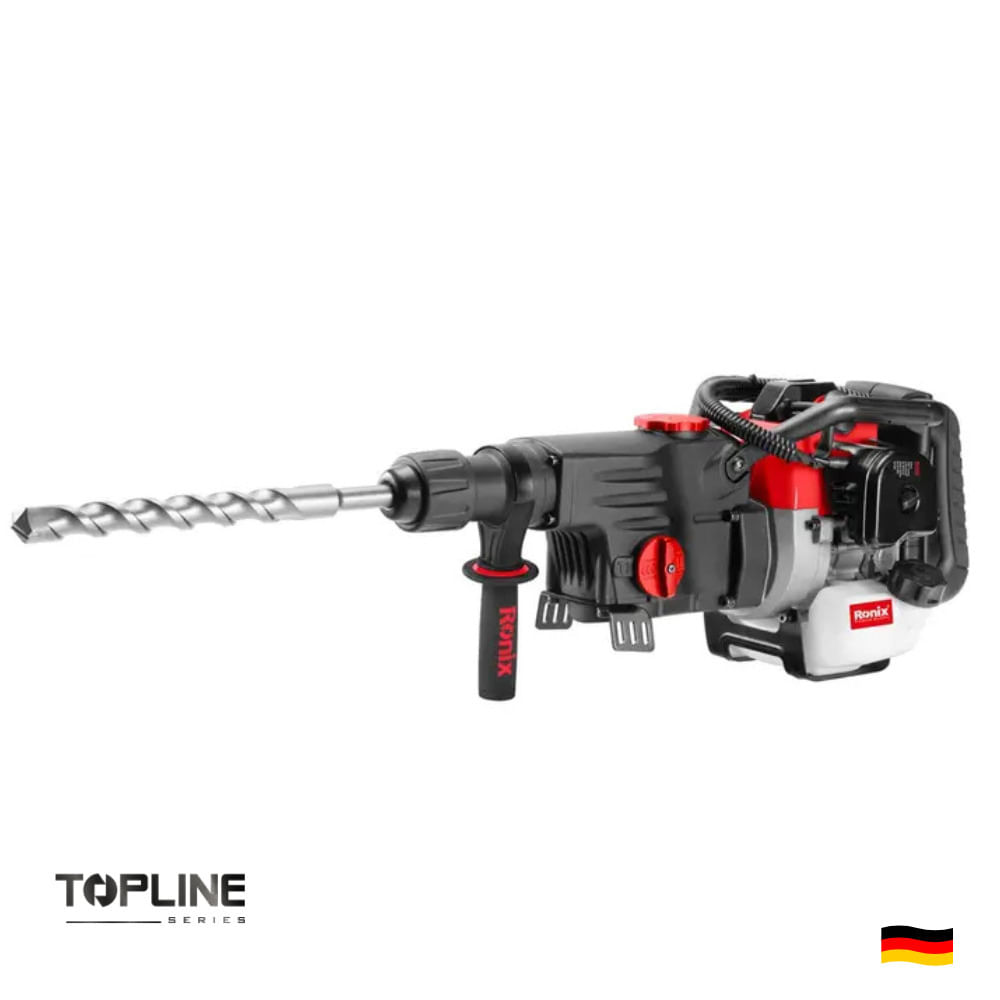 Rotomartillo Gasolinero 1000W 10.5KG INDUSTRIAL SDS MAX 12J RONIX 2790